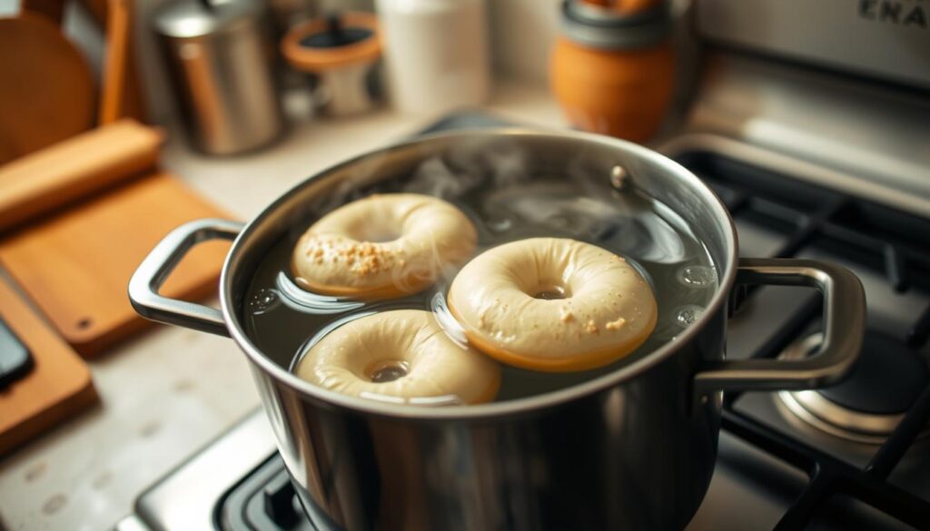 Bagel Boiling Process