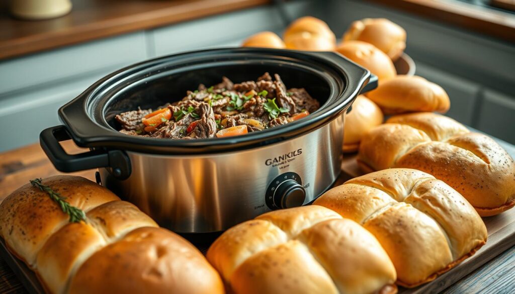 Crock Pot Beef Recipes Italian Beef Sandwiches