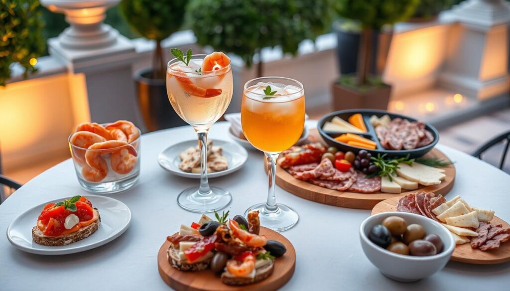 Hugo Spritz Food Pairings