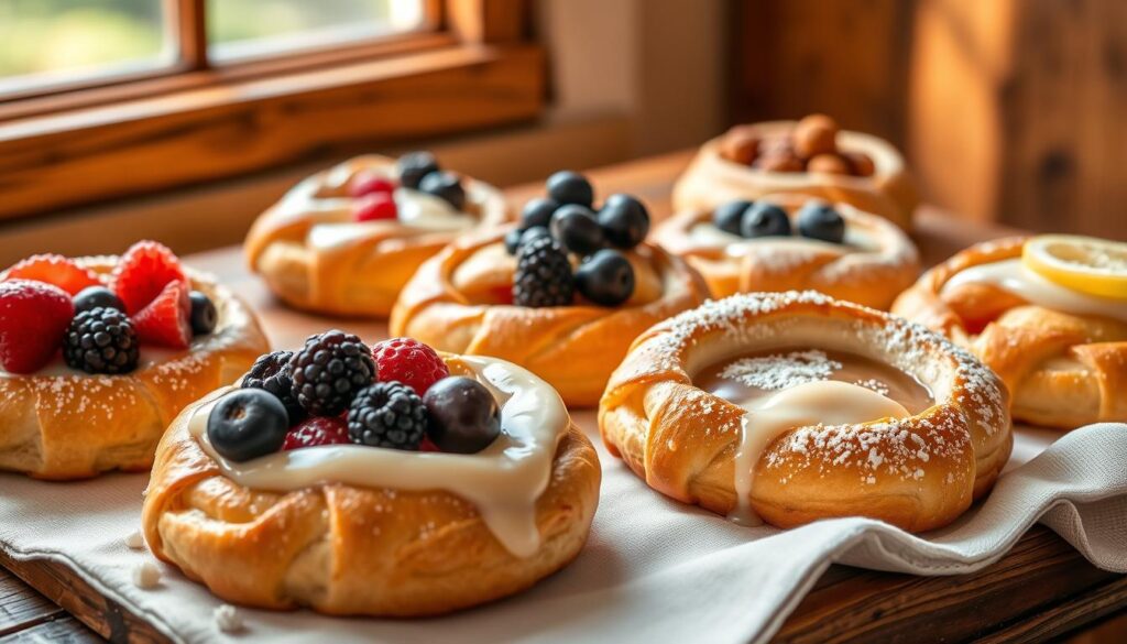 Puff Pastry Cream Cheese Danishes